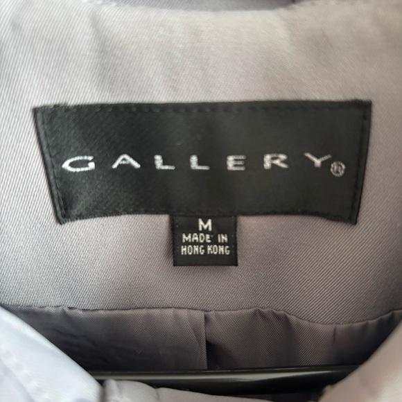 Gallery Women's Gray Trench Coat - Picture 7 of 11